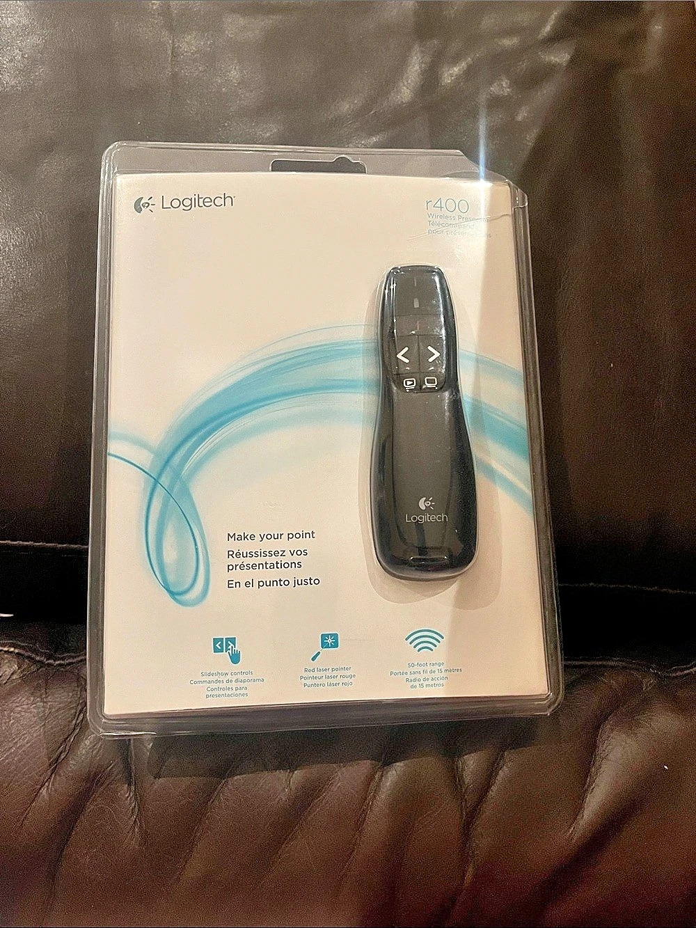 Logitech R400 Wireless Presentation Remote NWT